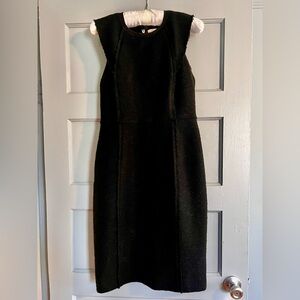 Rebecca Taylor Black Tweed Dress